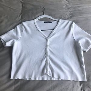 Brandy Melville white zelly